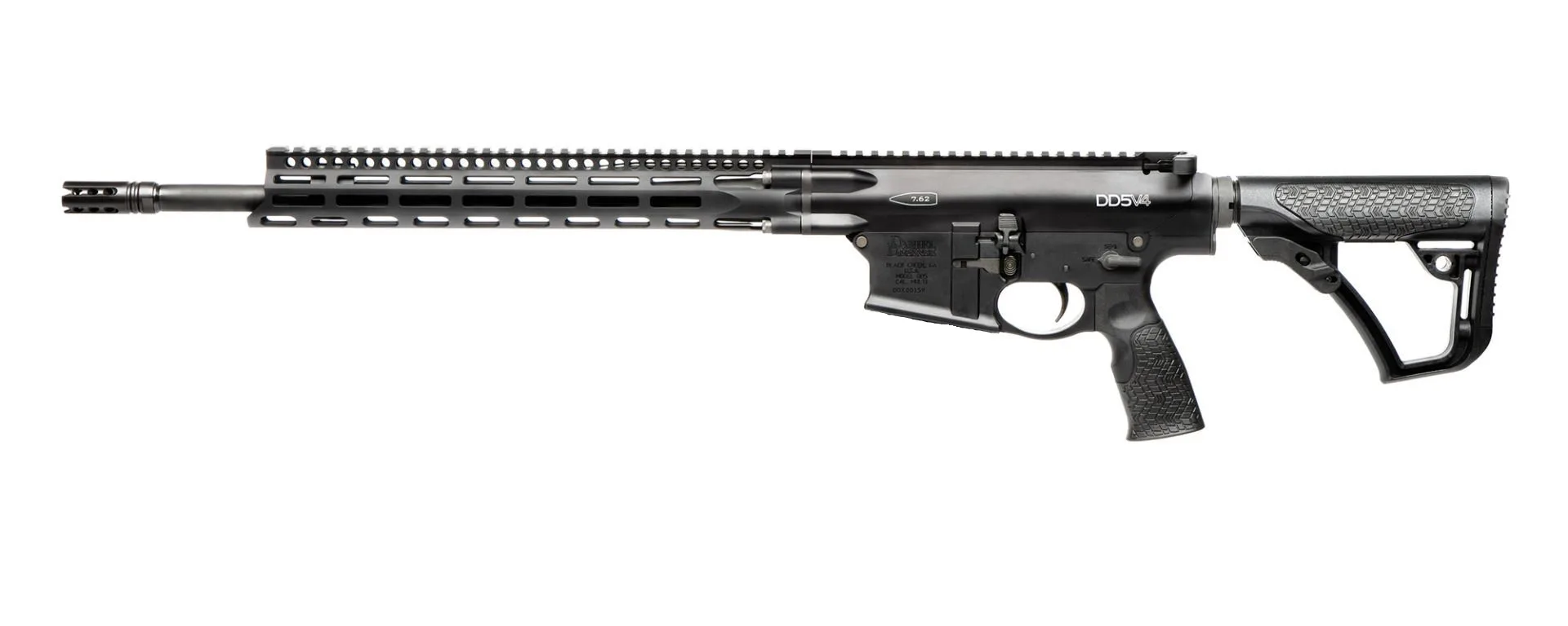 Daniel Defense DD5 V4 — DD5 V4 6.5CM 18" BLK NO MAG 02-158-22207-067