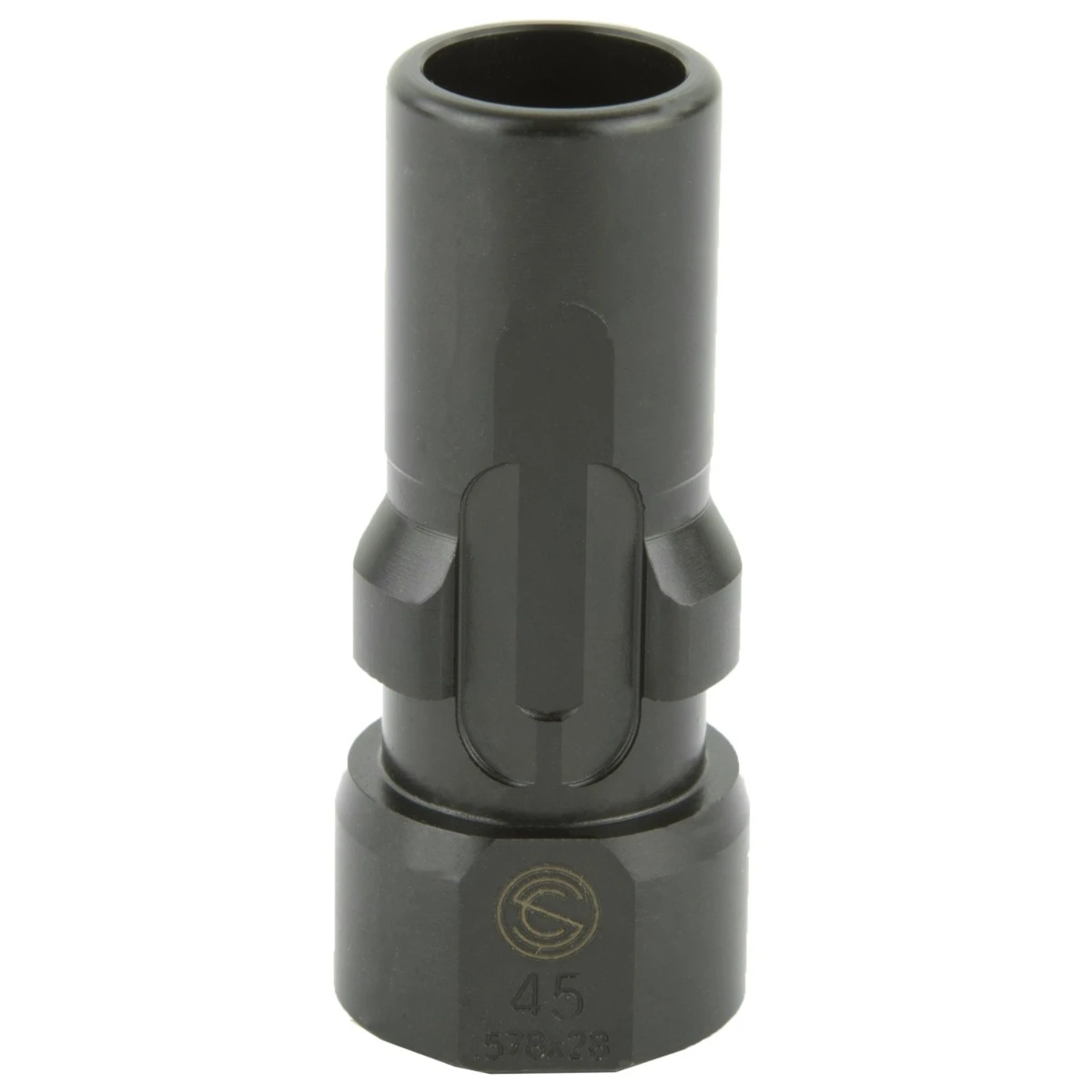 SilencerCo 3-Lug Muzzle Device — .45 .578x28