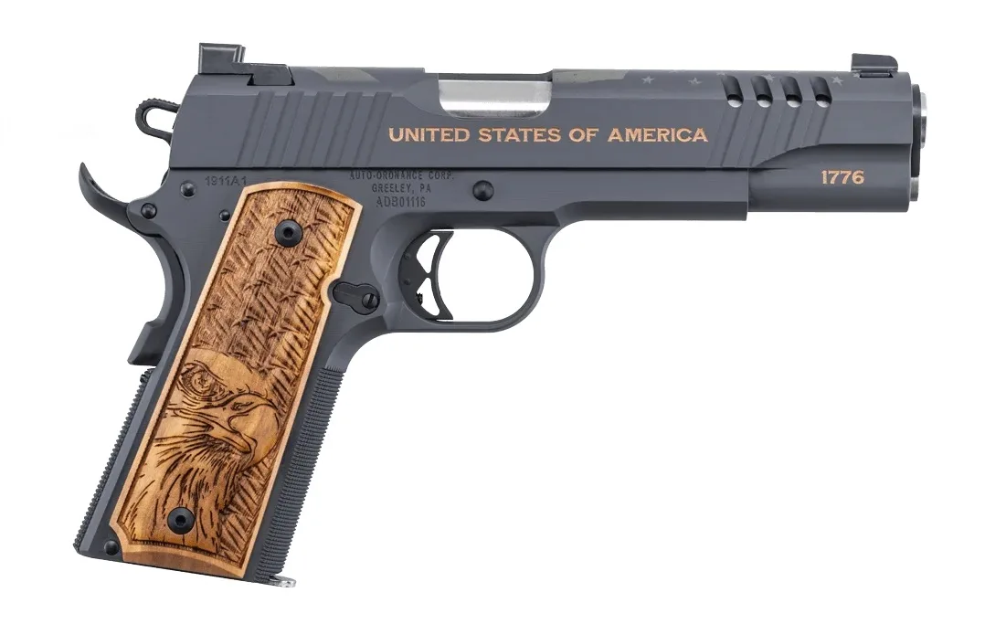 Auto-Ordnance - Thompson 1911 USA 250th Anniversary — 1911 45ACP USA 250TH 7+1 250th ANNIVERSARY EDITION