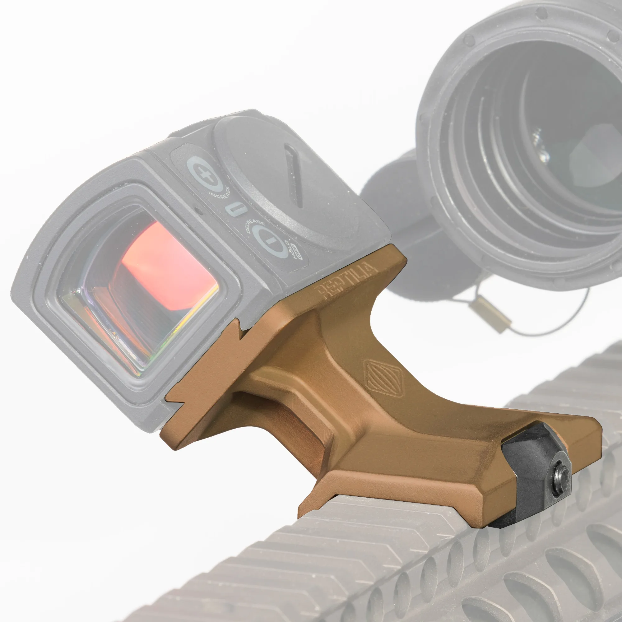 DOT MOUNT – OFFSET – FOR AIMPOINT® ACRO P1/P2 AND STEINER® MPS