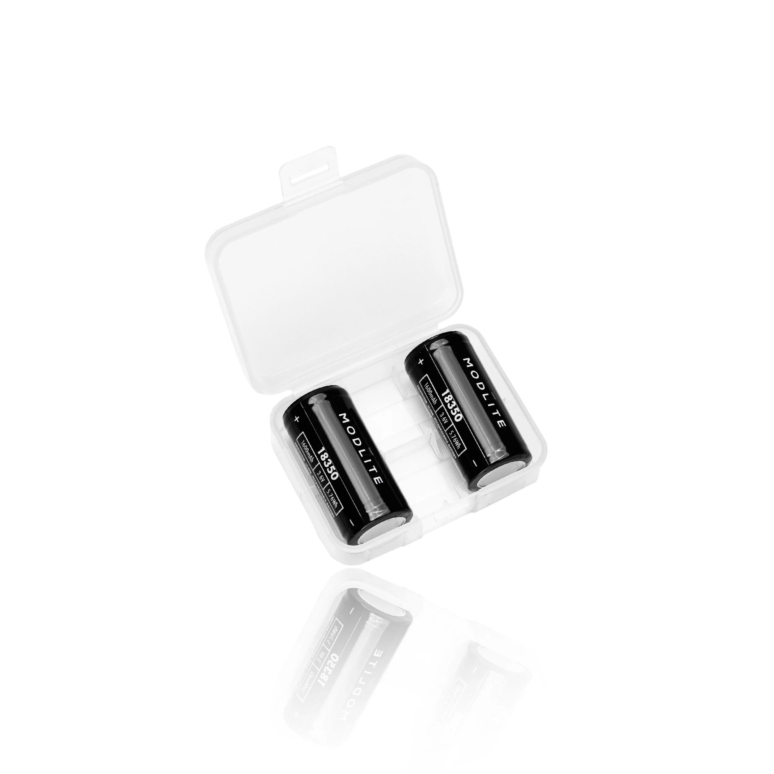 Modlite 18350 1600mAh Protected Cell (2 PACK)