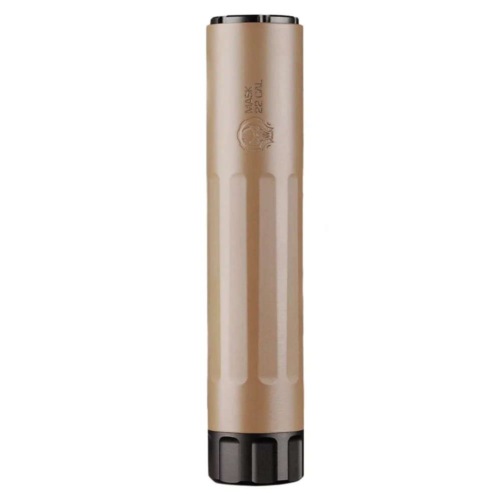 Dead Air Mask 22 HD — .22 LR Flat Dark Earth 1/2x28