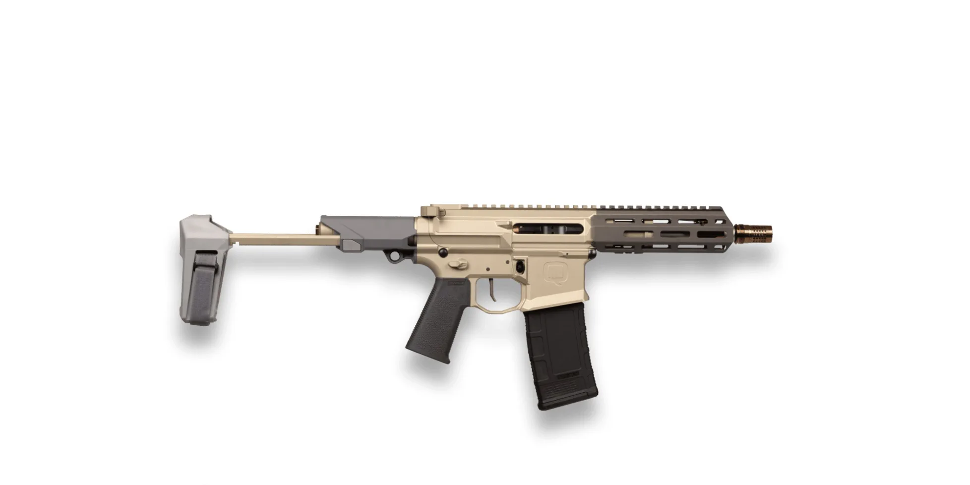 Q Honey Badger Pistol — HONEY BADGER PIST 300BLK 7"SSA HB-300BLK-7IN-PISTOL-G