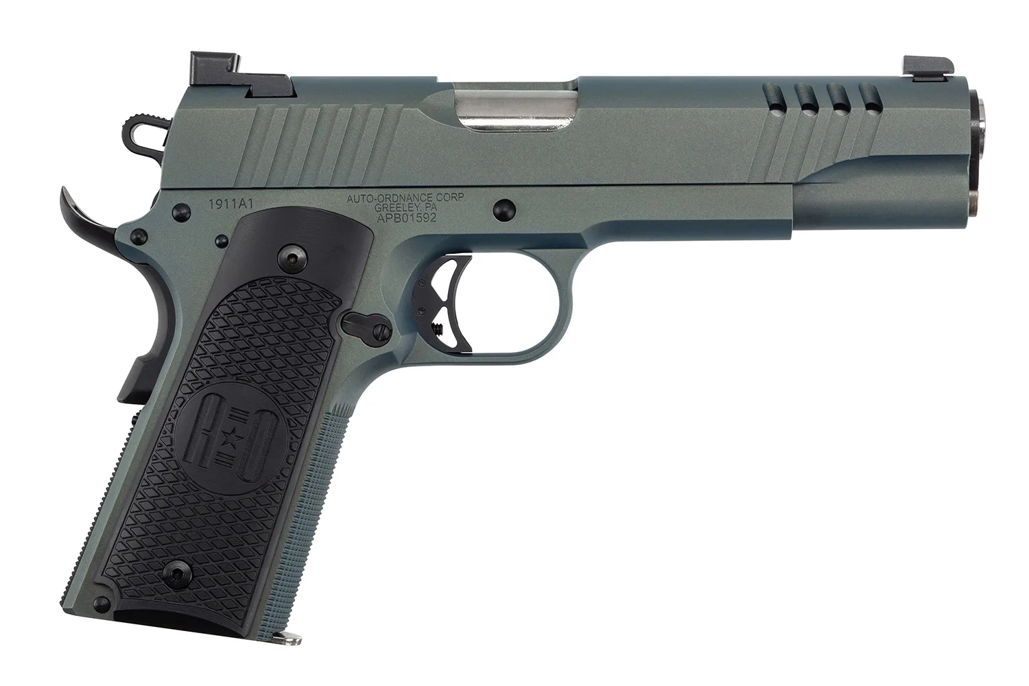 Auto-Ordnance - Thompson 1911 Stainless — 1911 45ACP NORTHRN LIGHTS 7+1# 1911TCAC7