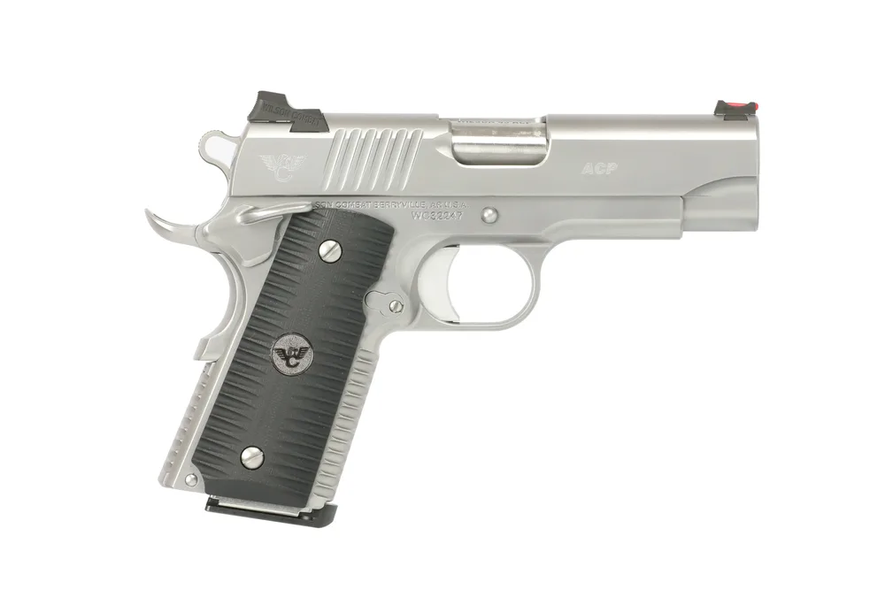 Wilson Combat ACP Compact — ACP 45ACP 4" 8+1 SS AMBI    # ACP-CP-45A-SS