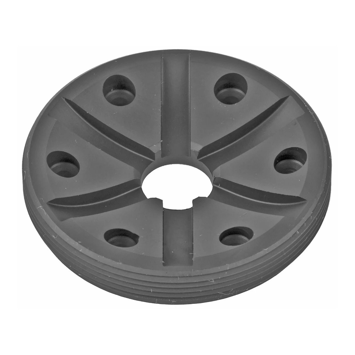 SilencerCo Charlie Front Cap — 9mm Black