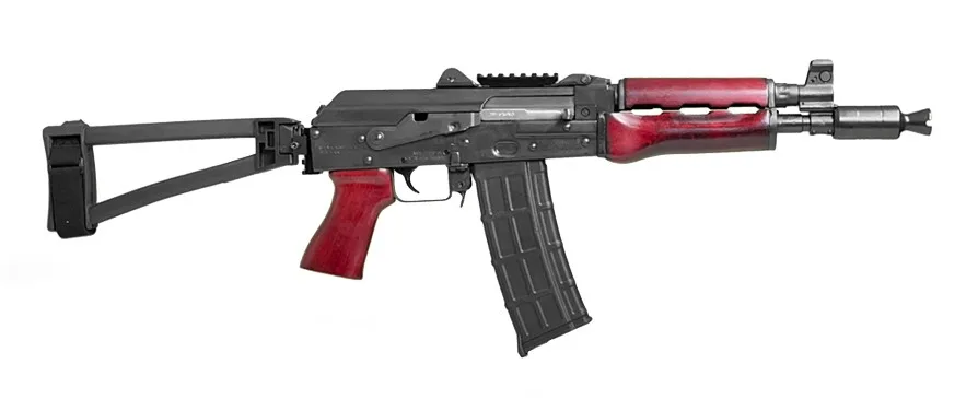Zastava Arms USA ZPAP M85 — ZPAP85 5.56 SERB RED BRACE SERBIAN RED FURNITURE