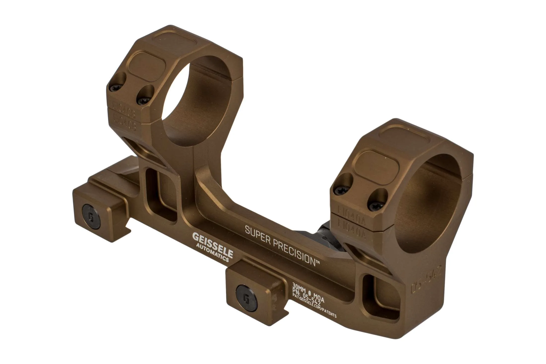 Super Precision® Scope Mount, 30mm For AR-15, 1.93" Height, DDC