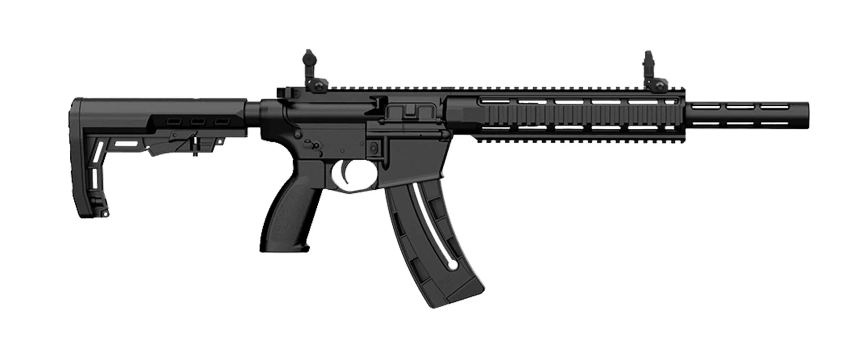 Retay RA1522 — RA22 RIFLE QUAD 22LR BLK 16.5" RA1522-BLK-QUAD