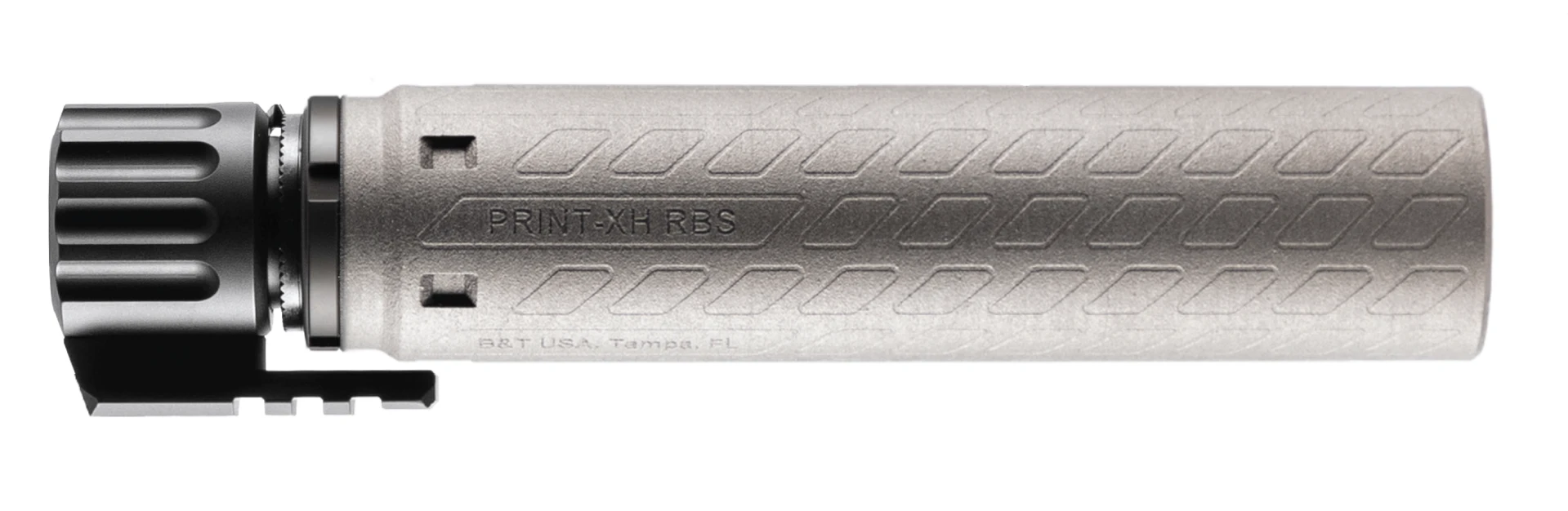 B&T Print-X TP9/MP9 Ti Suppressor — 9mm Gray