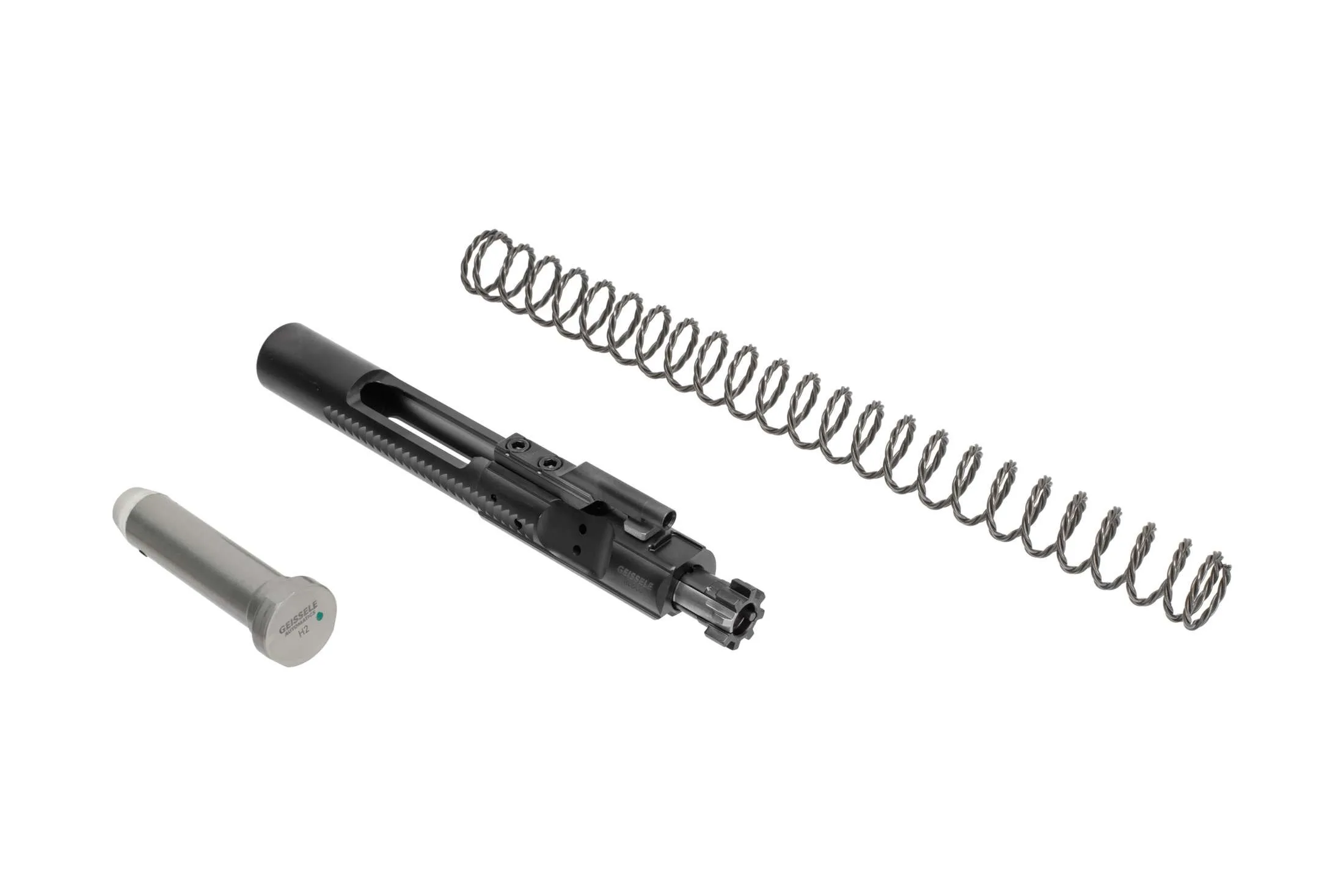 Reliability Enhancement Kit (REK), H2 (Includes Geissele Reliability Enhanced Bolt Carrier Group and the Geissele Super 42 Braided Wire Buffer Spring & Buffer in H2 configuration for 5.56 AR-15 pattern firearms)