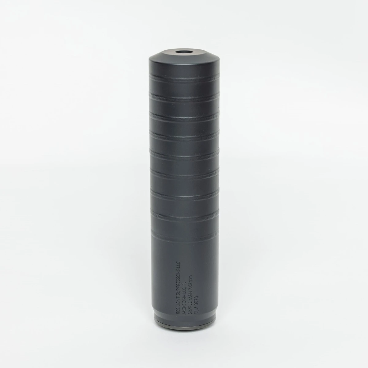 Resilient Suppressors Simple Man 7.62 — Black 7.62mm (.308) - 1.375x24