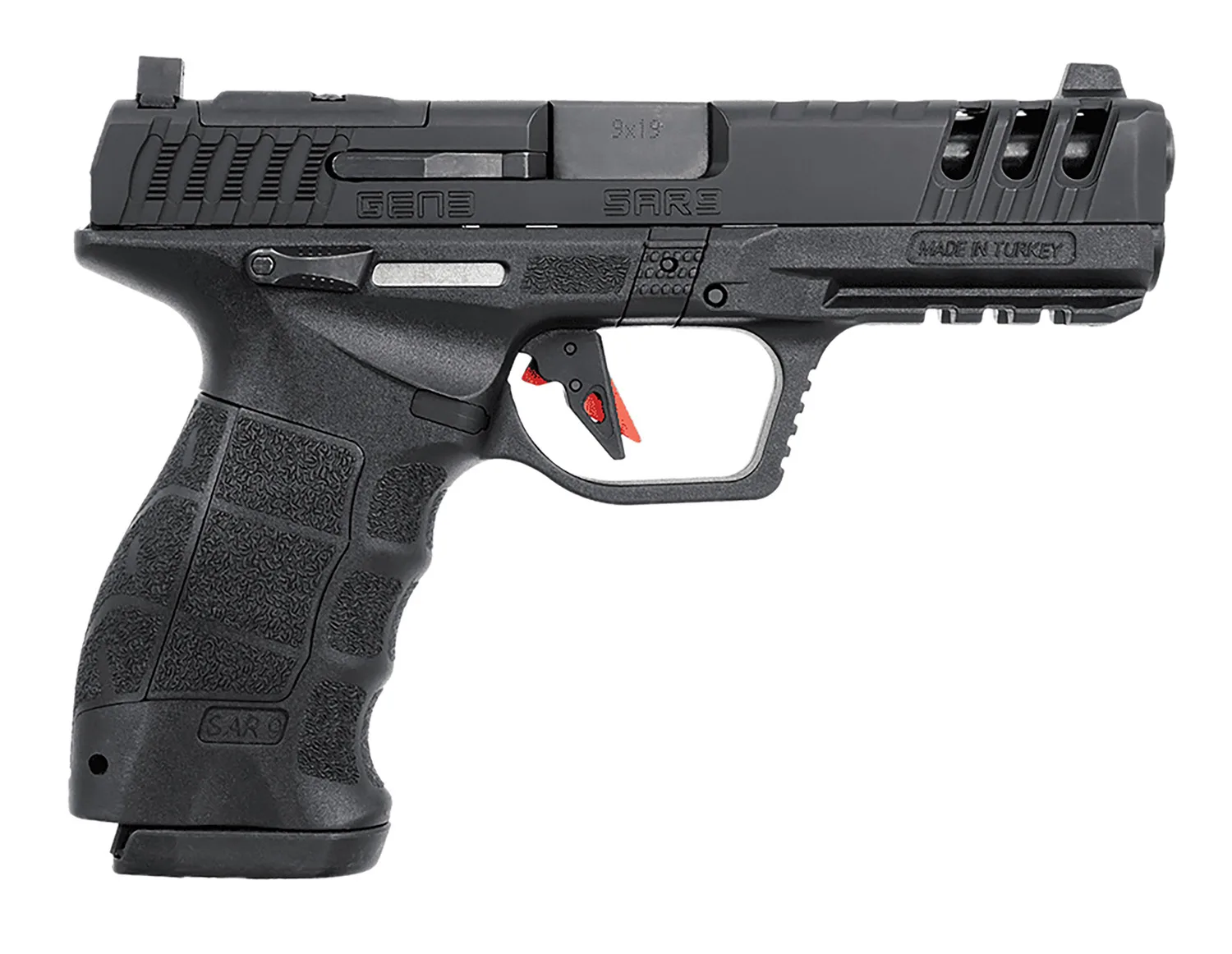 SAR Firearms SAR9 Gen 3 — SAR9 GEN3 9MM Black 4.4" 17+1