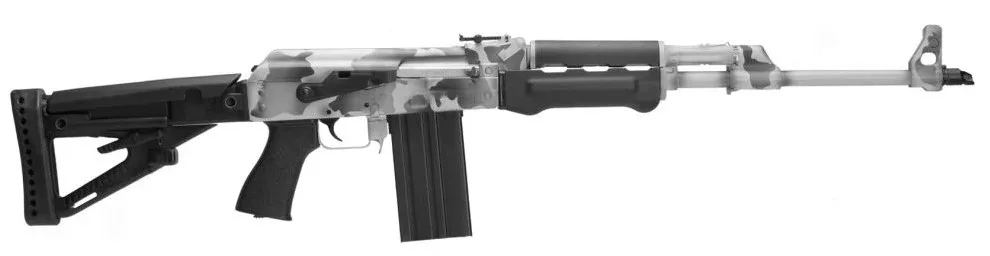 Zastava Arms USA ZPAP M77 — ZPAP M77 308WIN SNOW CAMO POLY