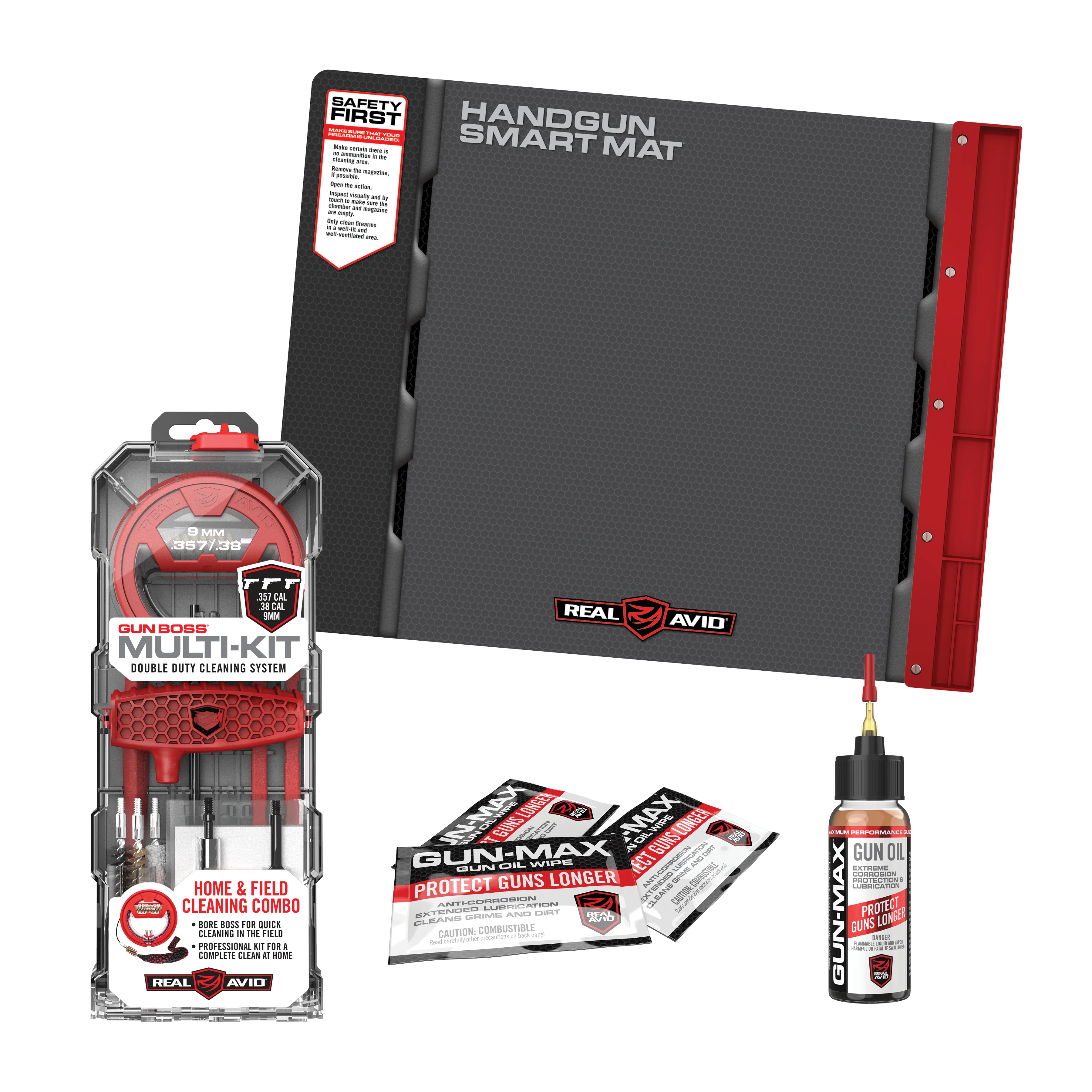 Gun Boss® Multi-Kit 9mm Handgun Cleaning Pack