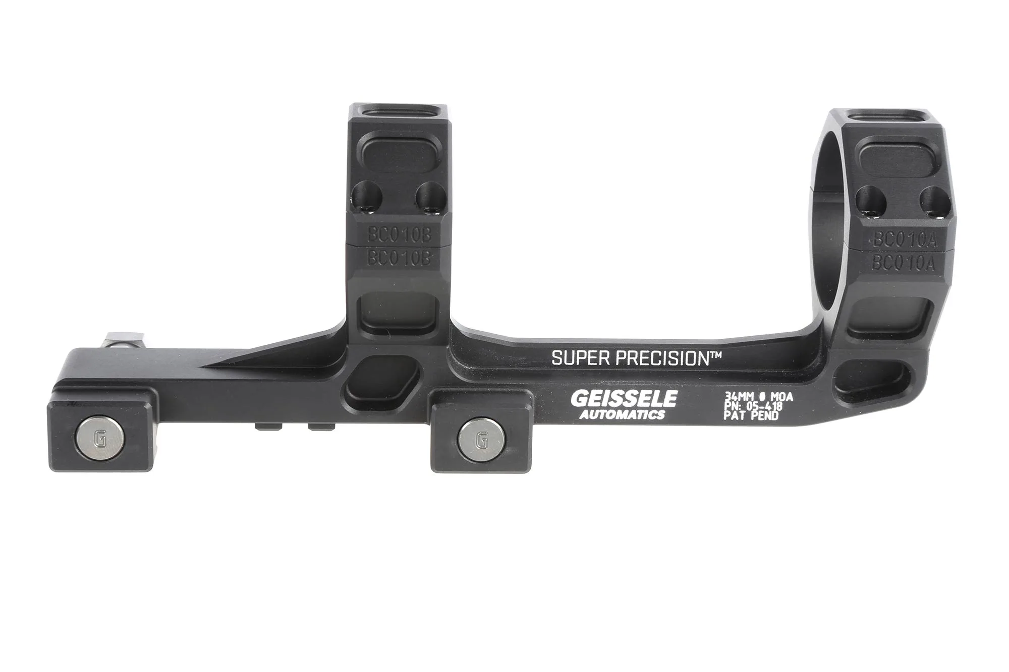 AR15 Super Precision® 34mm, Hyper Extended, Black