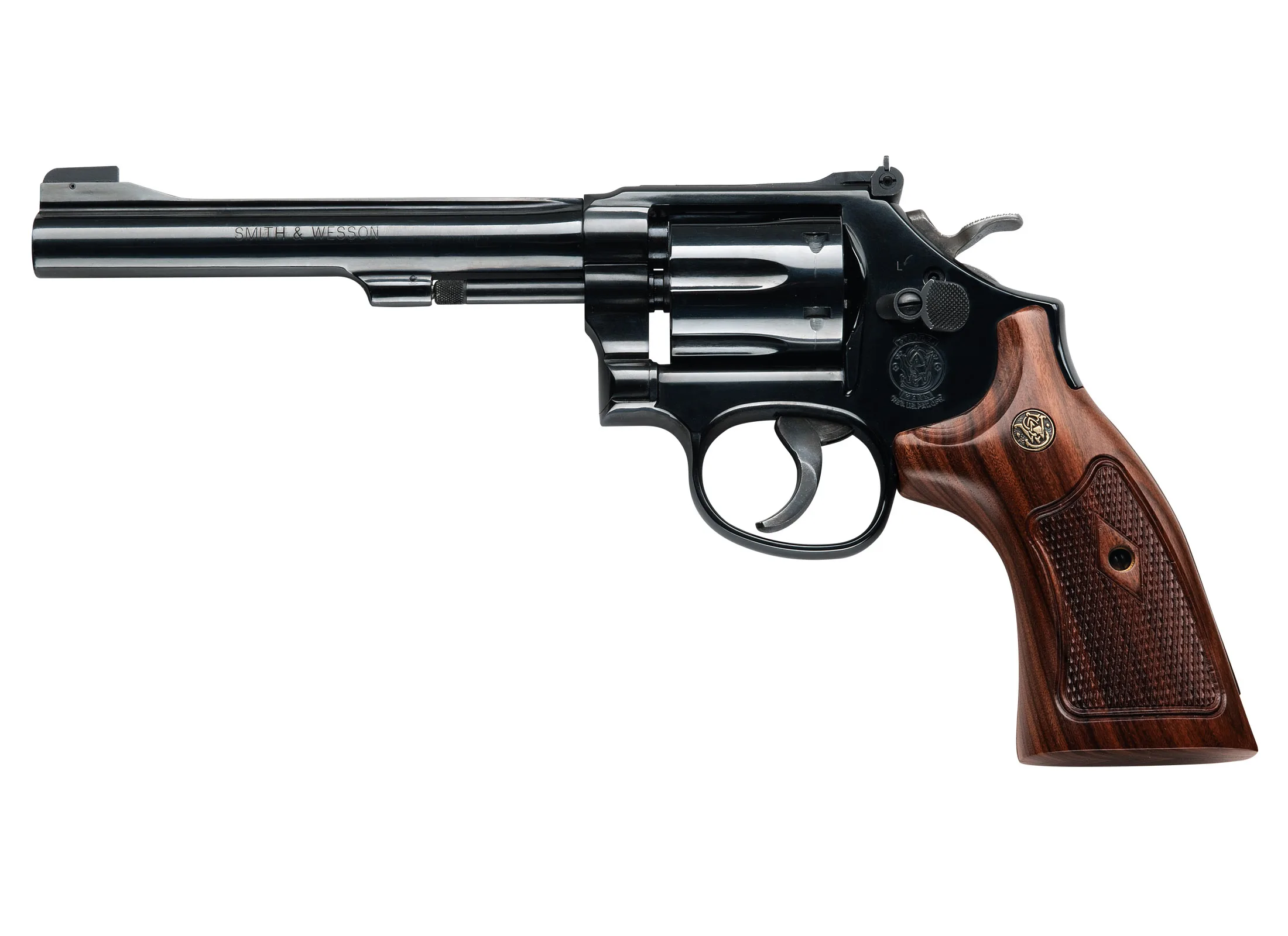 Smith and Wesson 48 Classic — 48 22MAG BL/WD 6RD 6" AS
