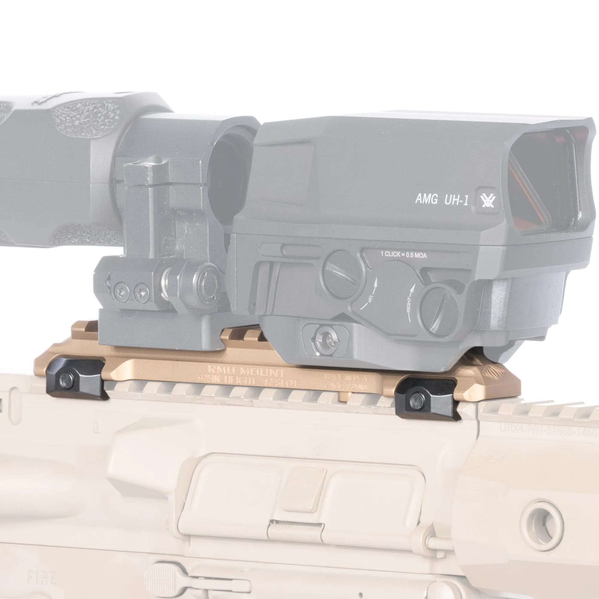 RMU™ MOUNT – 0.625 IN. HEIGHT – 12 SLOT
