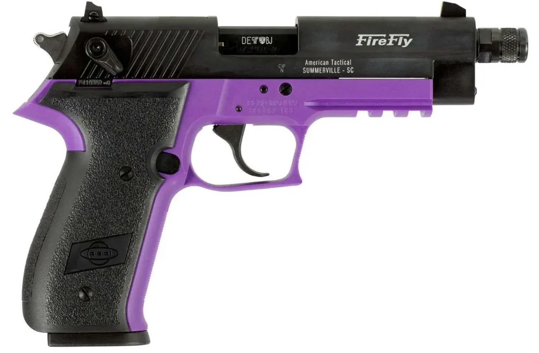 American Tactical Inc GSG Firefly — GSG FIREFLY 22LR PURP 4.9" TB