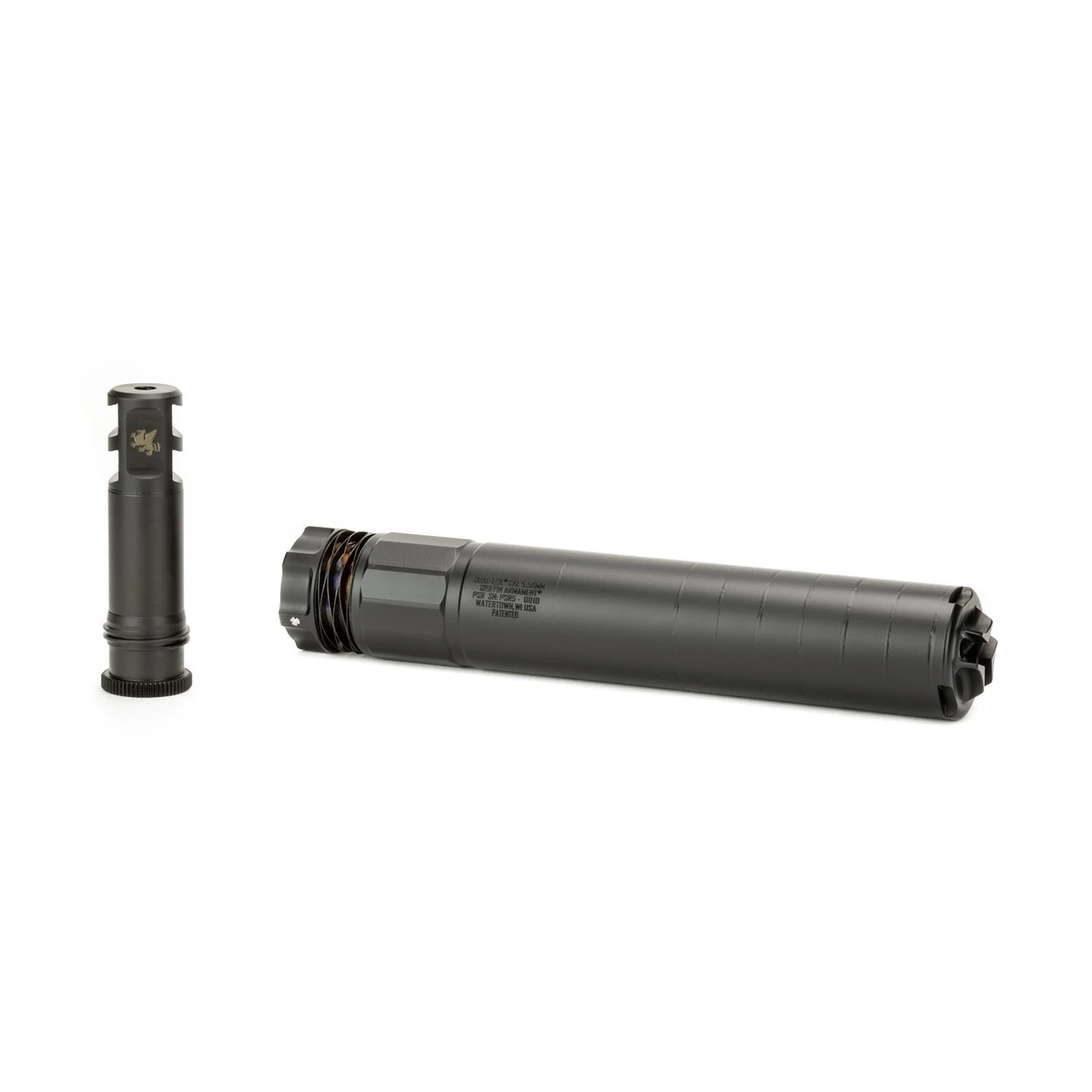 Griffin Dual-Lok PSR 5 Silencer 5.56mm — 5.56mm (.223) Black