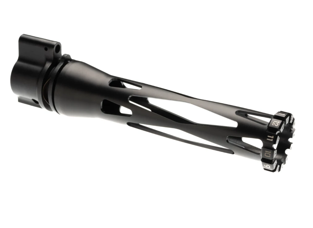 Riflespeed Adjustable Gas Block - .750" Diameter — 5.56mm (.223) Black 5.9" Gas Control