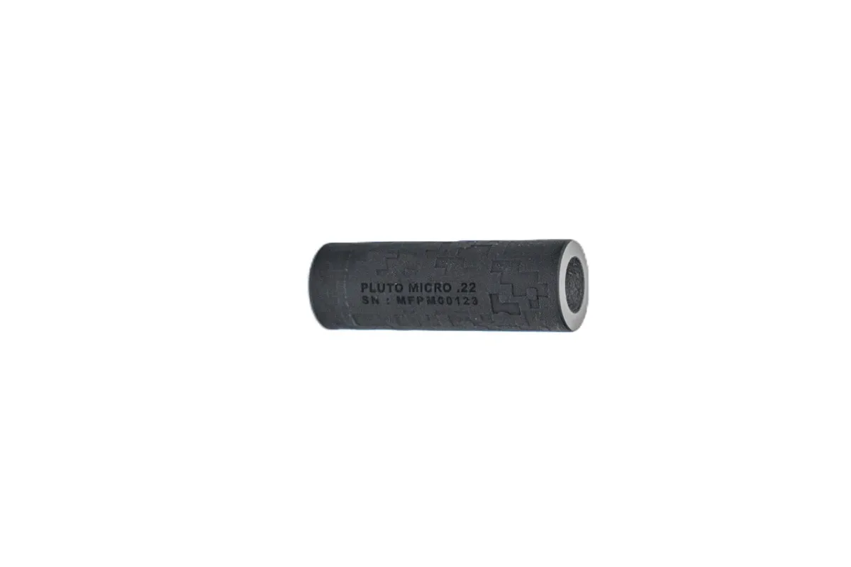 For Systems Pluto Micro .22 Suppressor — .22 LR Black
