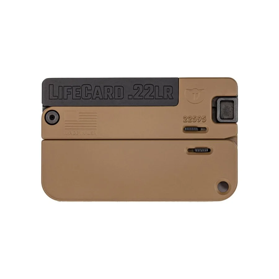 Trailblazer Firearms LifeCard — LIFECARD 22LR BLACK/BROWN