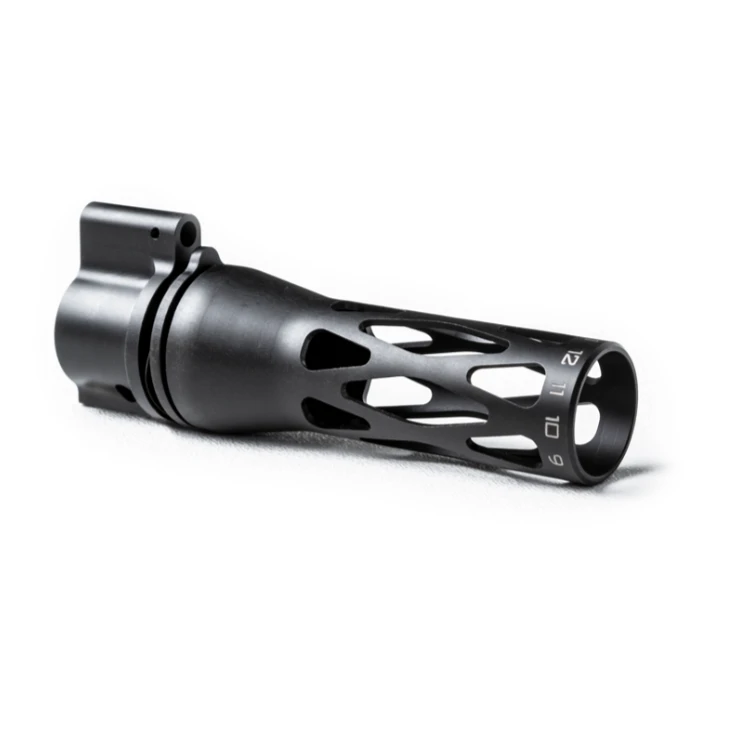 Riflespeed Adjustable Gas Block - .625" Diameter — 5.56mm (.223) Black 4.3" Gas Control