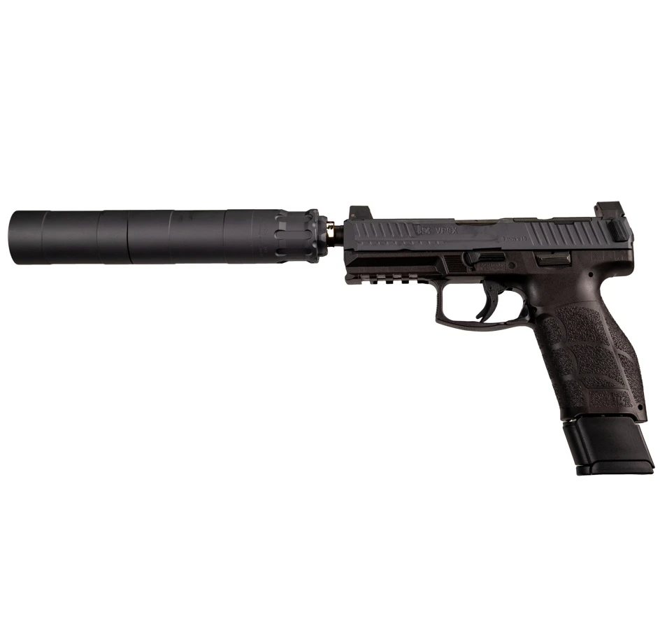 Rugged x H&K VP9A1 X Tactical Sniper Grey Package | Silencer Shop Exclusive — 9mm M13.5x1 LH Grey