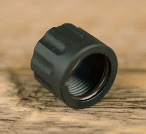 SilencerCo Delta Thread Protector — 1/2x28 Tan