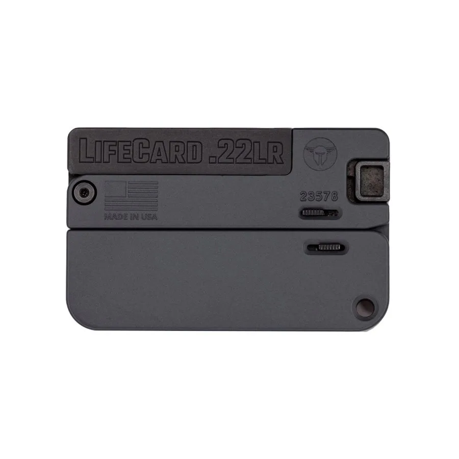 TBR LIFECARD ALUM 22LR GRAY
