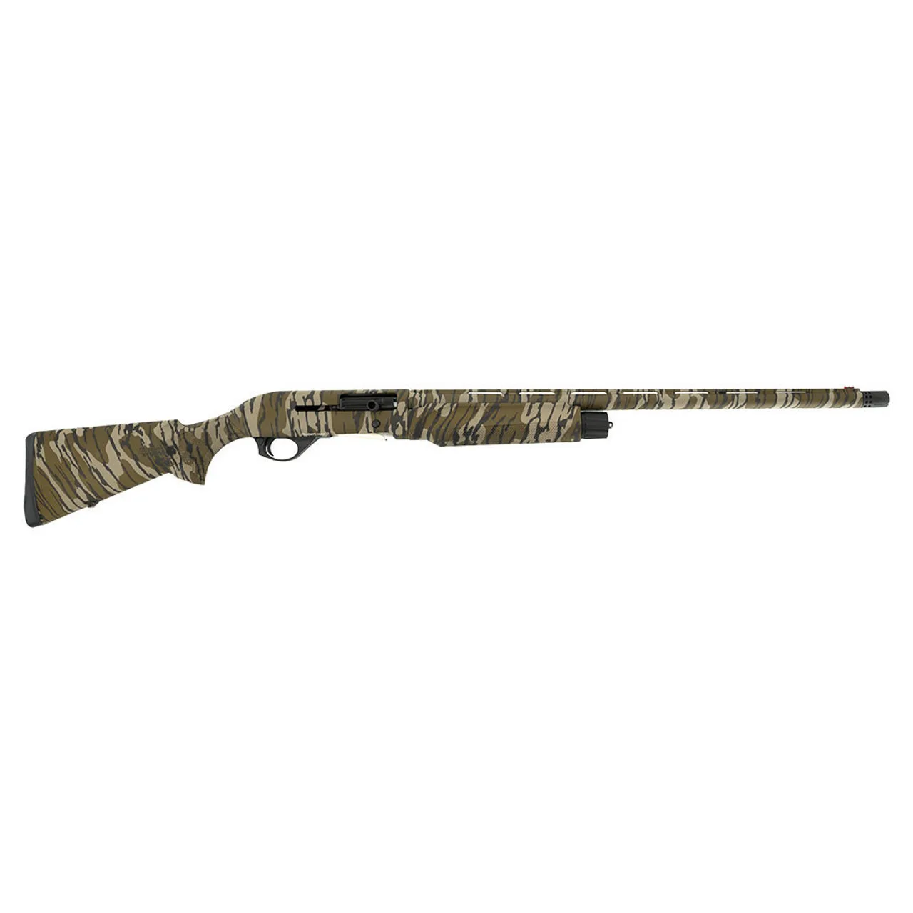 SDS Imports 21000195 S2  Full Size 20 Gauge Semi-Auto 3" 3+1 28" Overall Mossy Oak Bottomland Vent Rib Barrel, Drilled & Tapped Receiver, Fixed Synthetic Stock