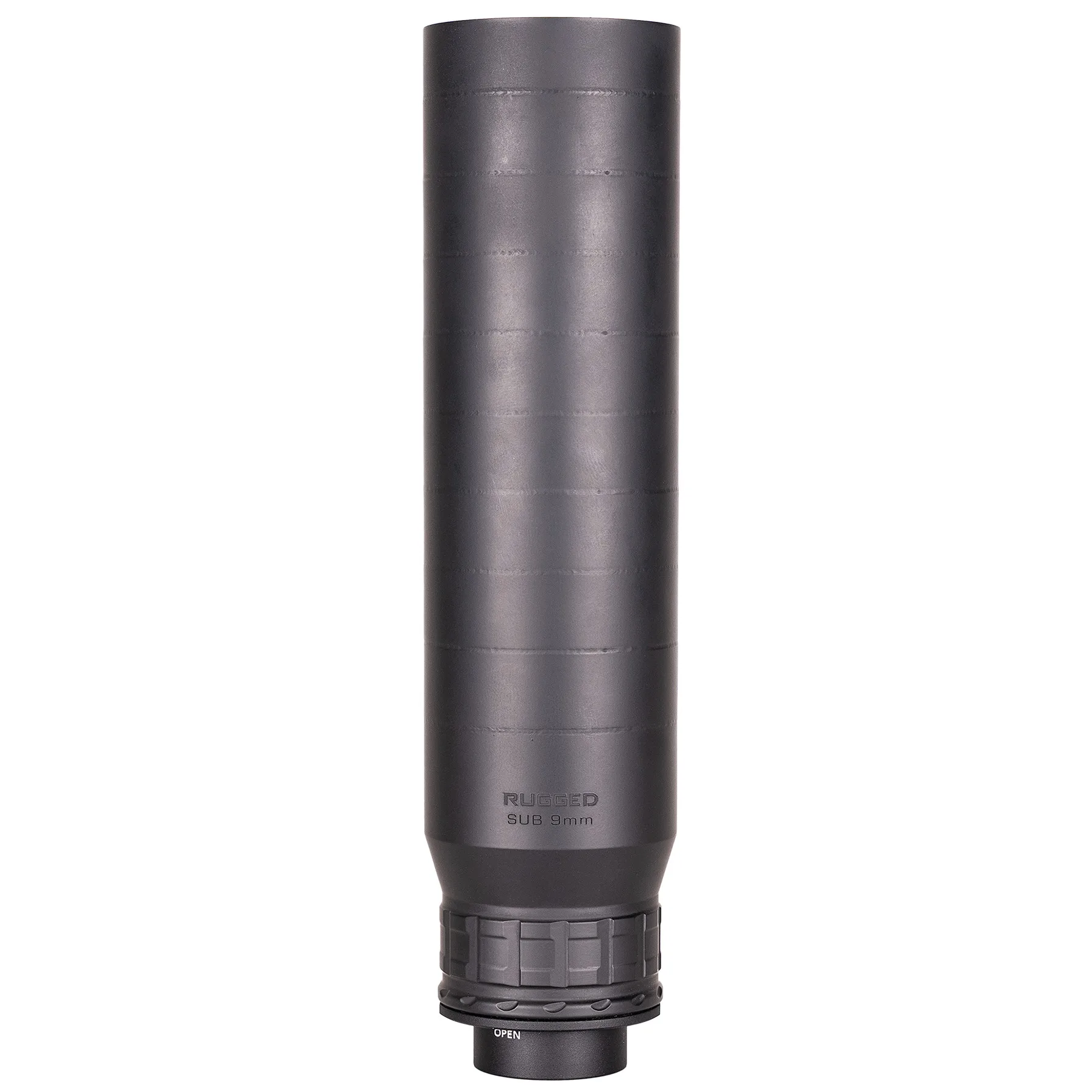 RUGGED SUB 9 9MM SUPPRESSOR BL