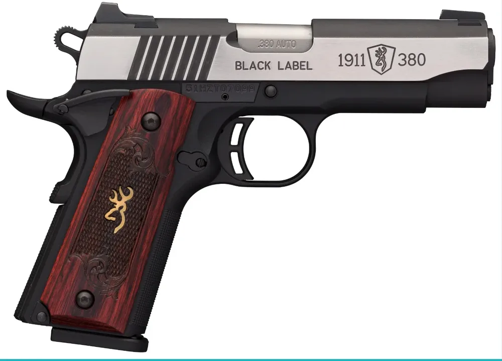 Browning 1911-380 Medallion Pro — 1911-380 MED CPT 380ACP SS NS MANUAL THUMB SAFETY
