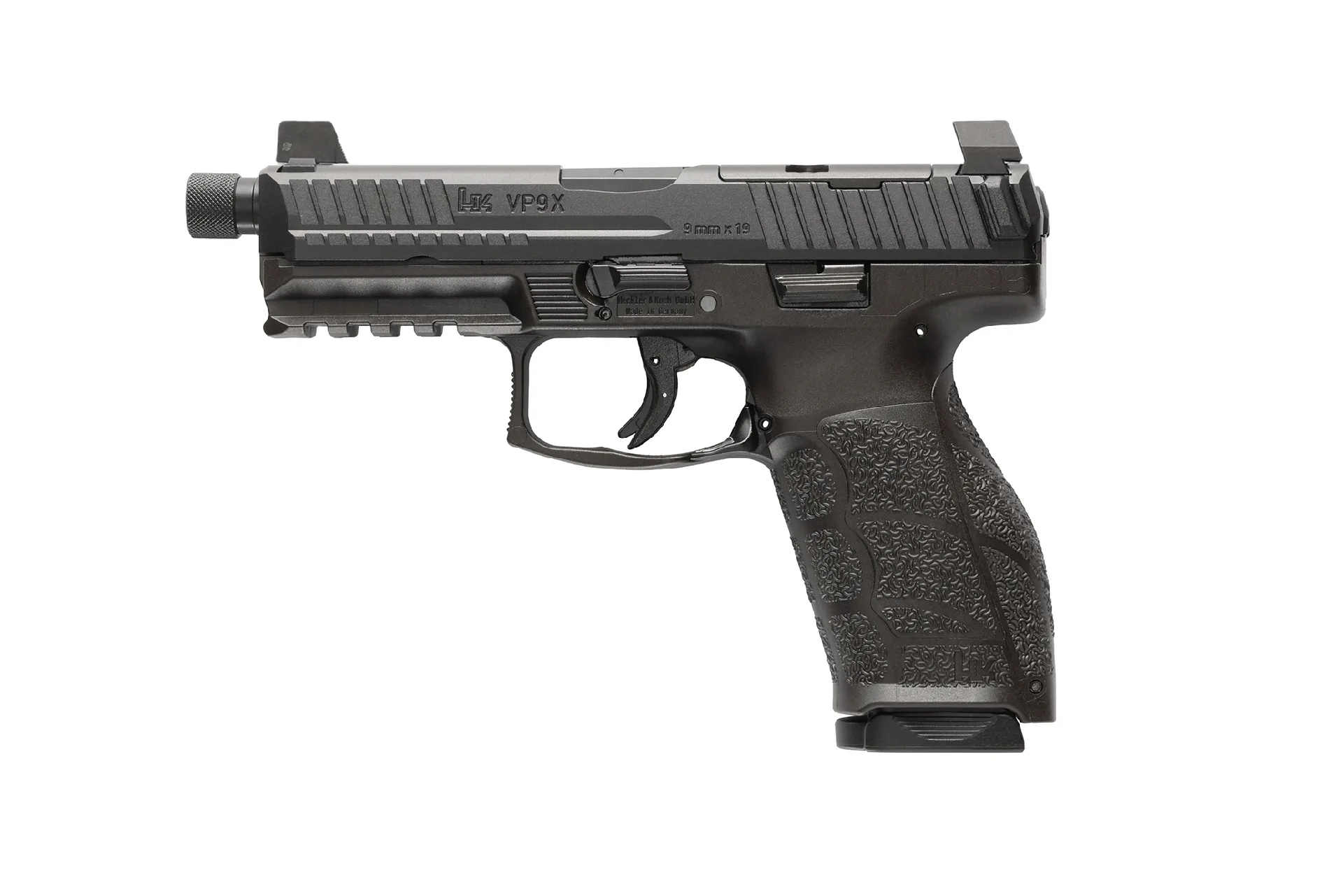 Heckler and Koch (HK USA) VP9A1 X Tactical — VP9A1 X TAC 9MM BLK 15+1 NS OR