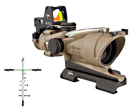 Trijicon ACOG w/RMR Sight 4x32