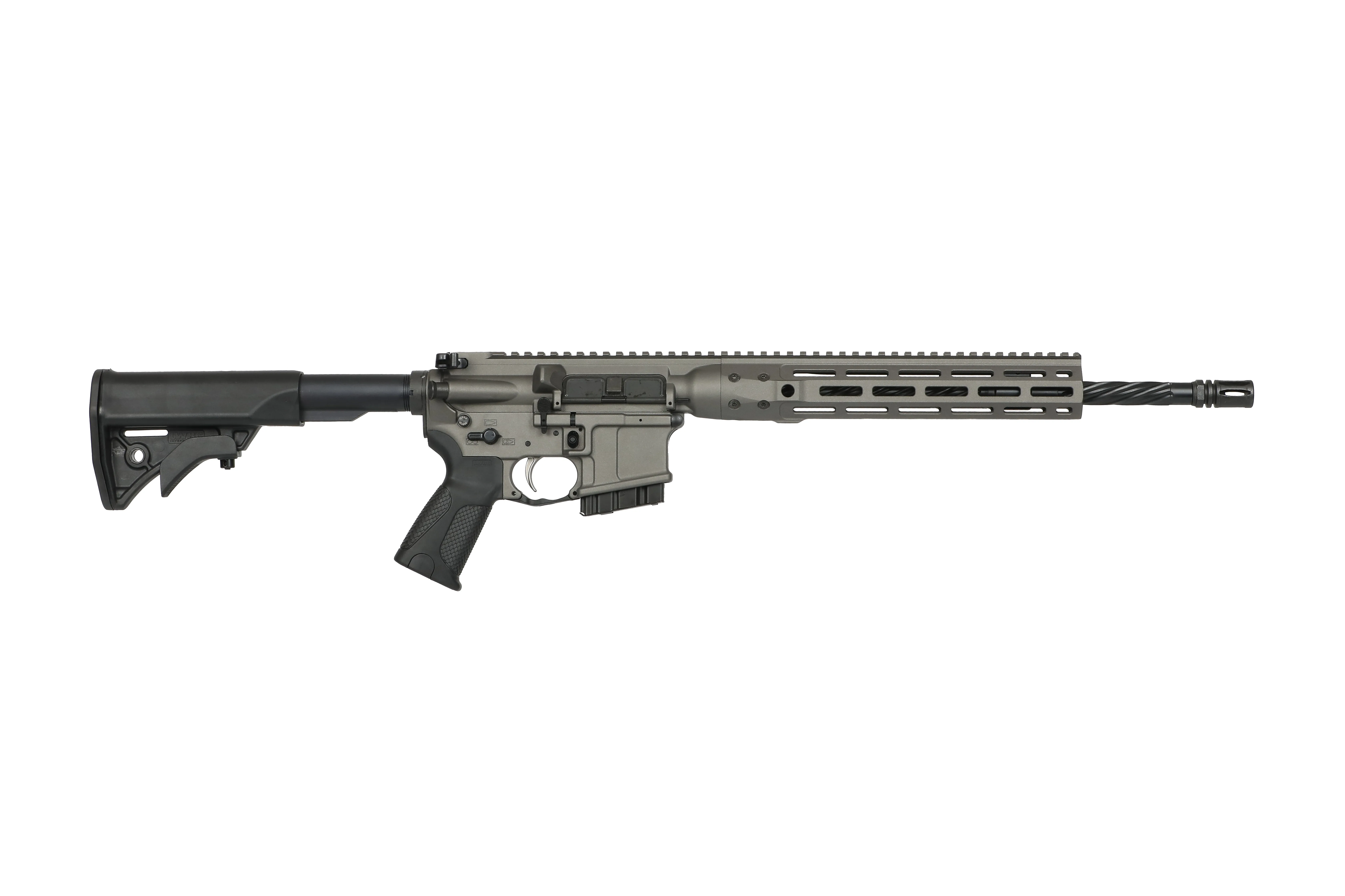 LWRC IC-DI California Compliant — DI 5.56 GRAY 16" 10+1 MLOK CA ICDIR5TG16MLCAC | CA COMPLIANT