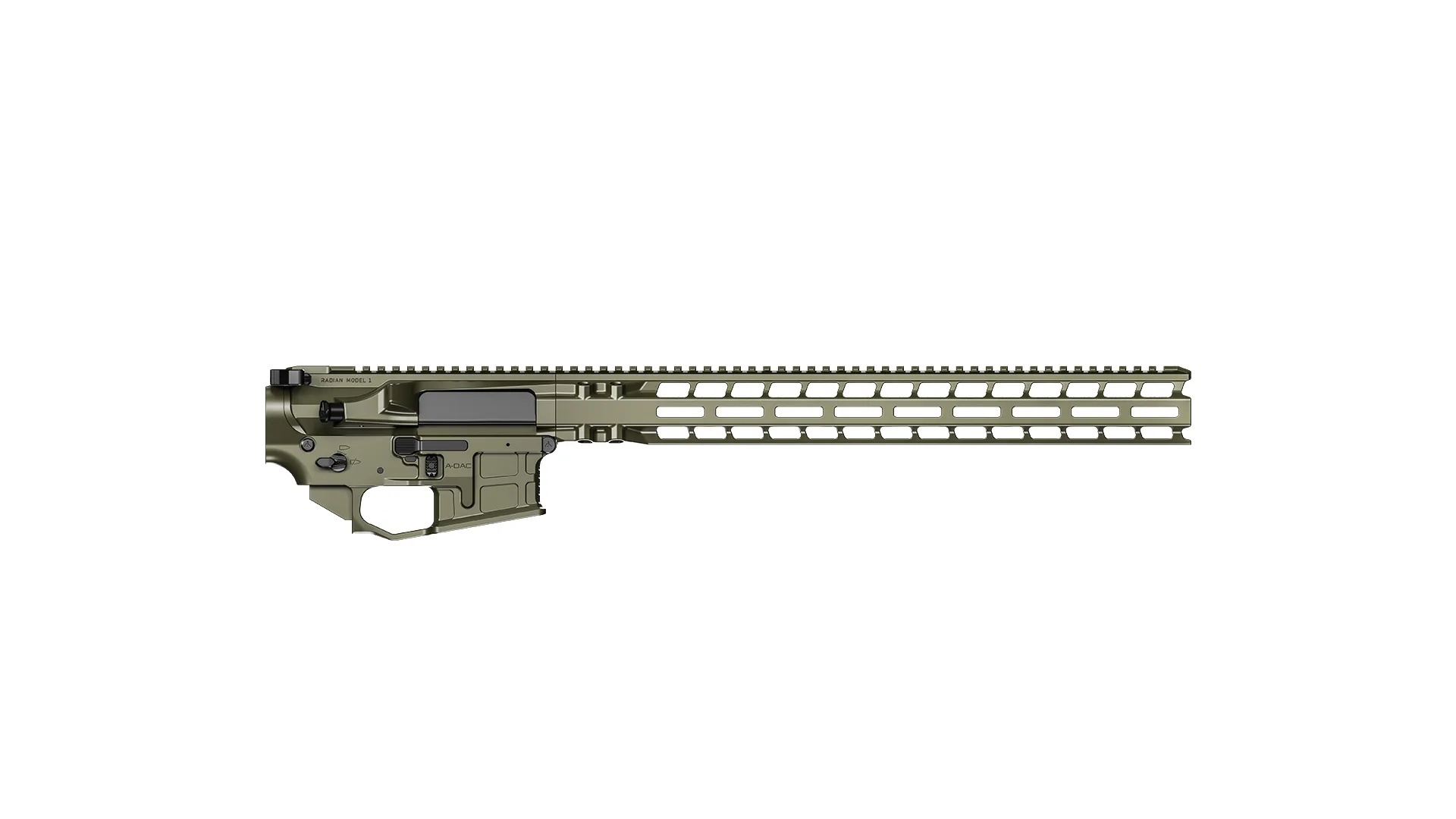 Radian Weapons Model 1 Builder Kit — MODEL 1 BUILDER KIT 15.5" ODG HANDGUARD|UPPER&LOWER RECEIVER