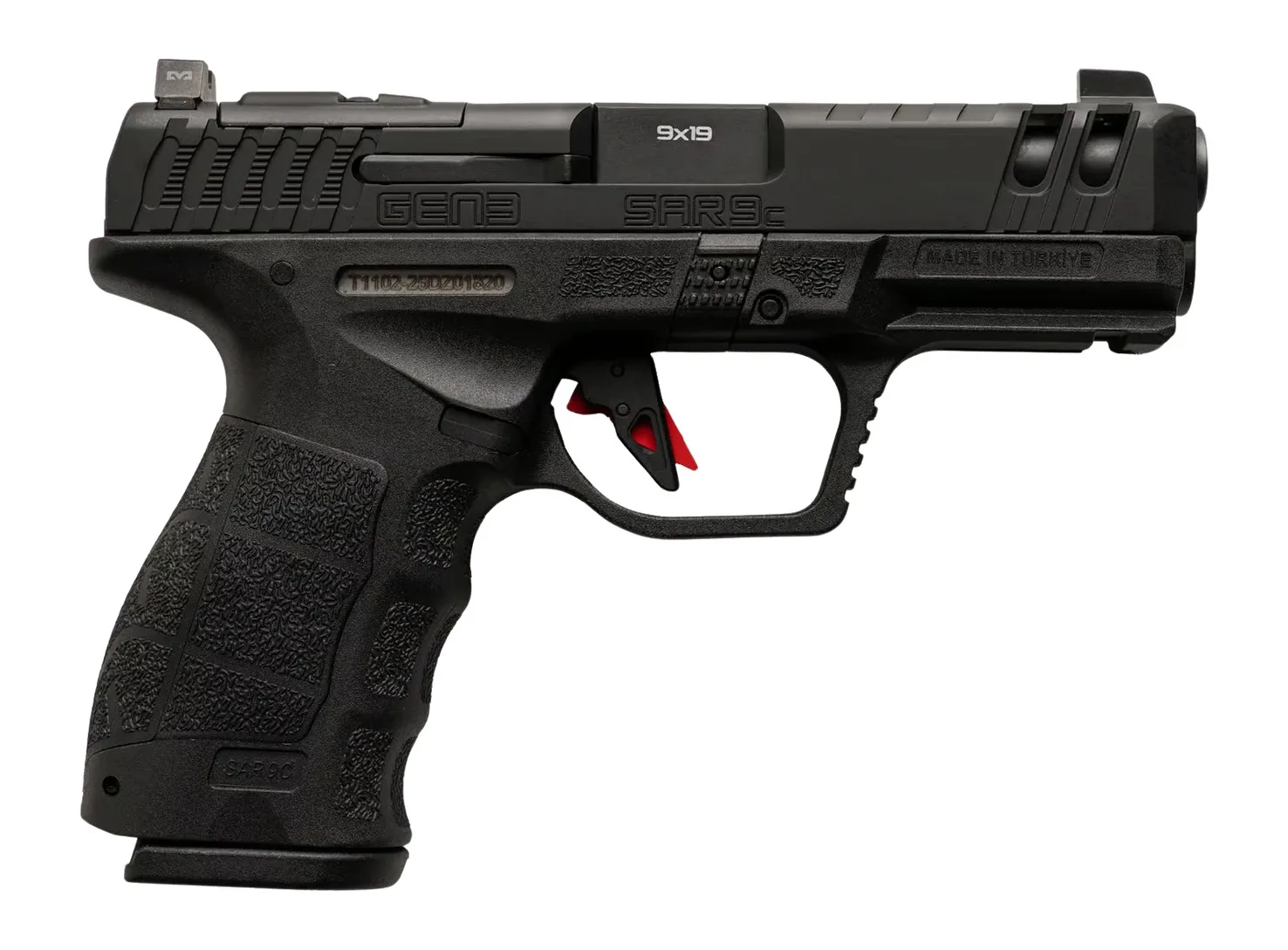 SAR Firearms SAR9 Compact Gen 3 — SAR9 CMPT GEN3 9MM BLK 4" 10+1