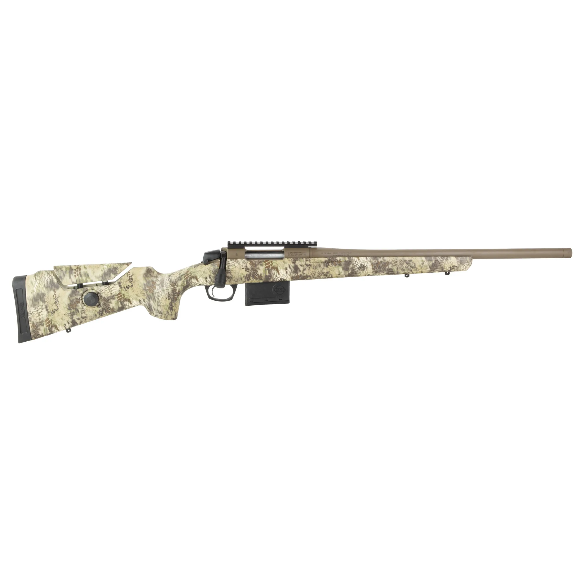 CVA Cascade Varmint Hunter — CASCADE VRMT 22-250 HIGHLANDER FLAT DARK EARTH | 5/8X24