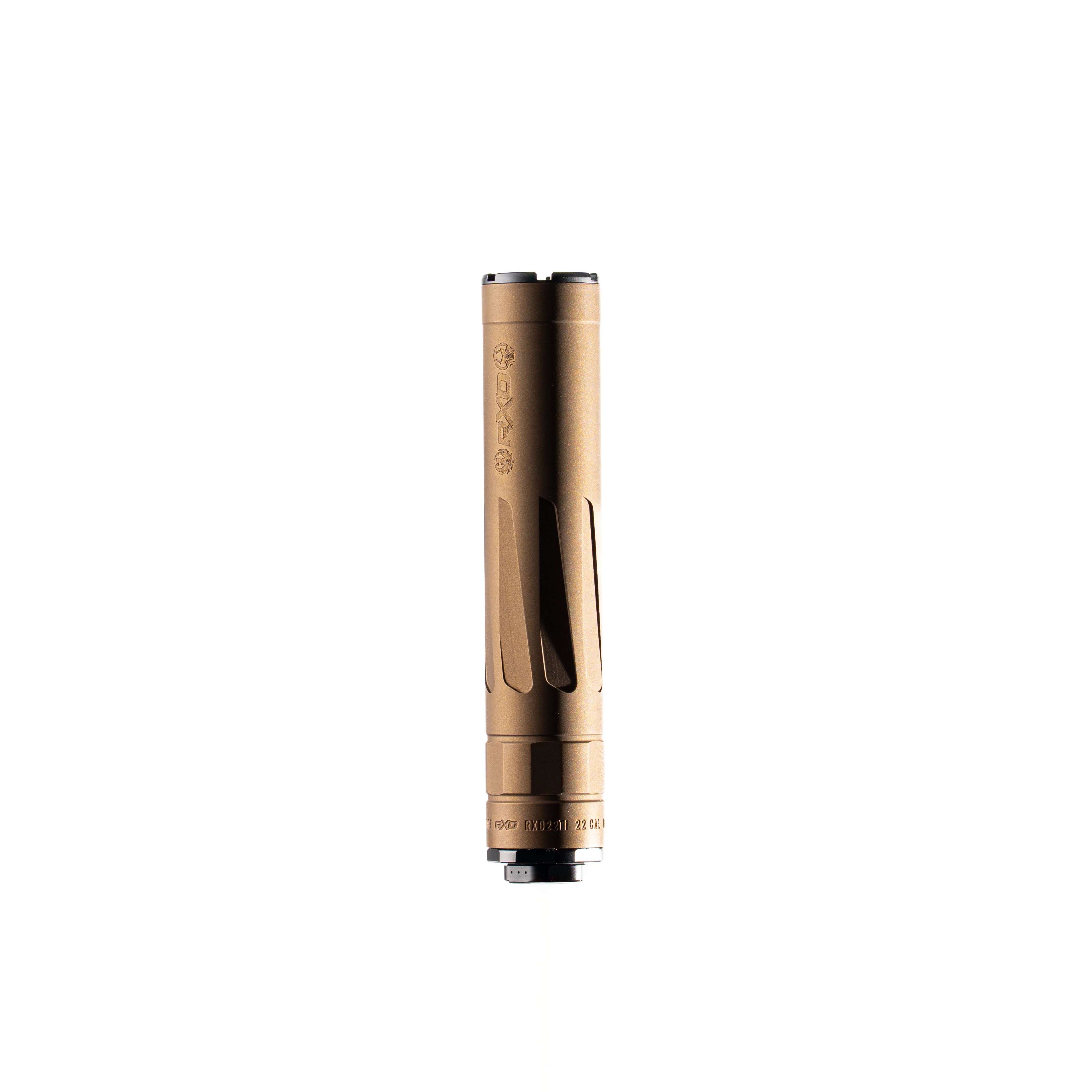 Dead Air RXD22TI — .22 LR 1/2x28 Burnt Bronze