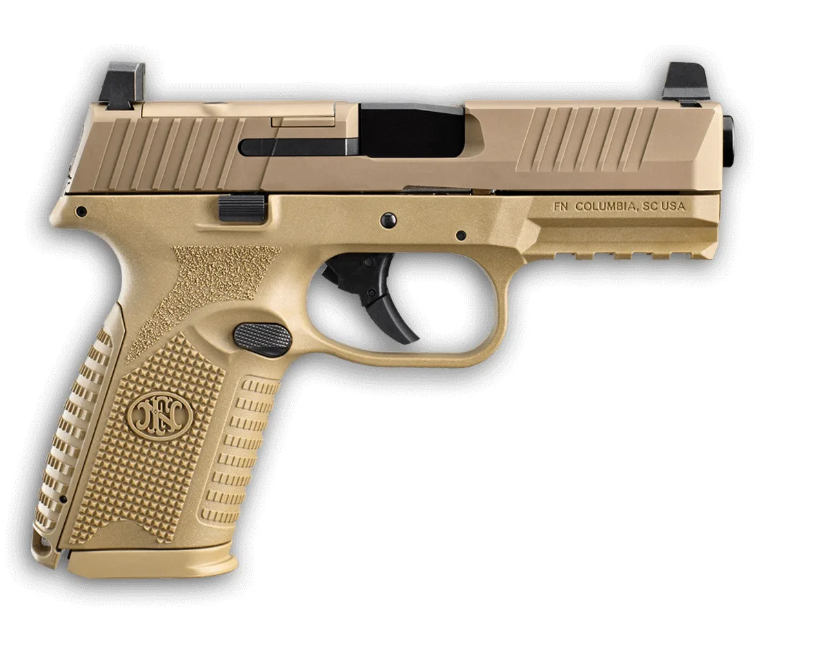 FN FN 509 Midsize MRD — FN 509 MID MRD 9MM FDE 4" 15+1 OPTICS MOUNTING SYSTEM
