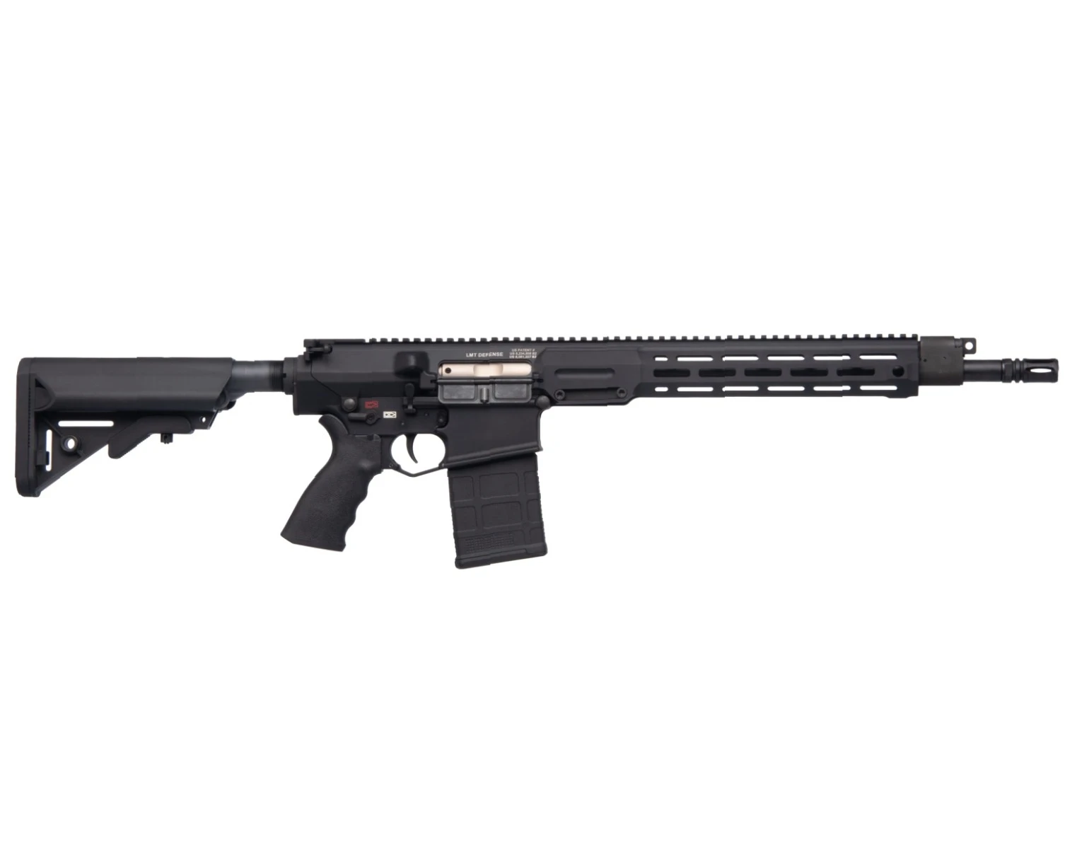 LMT Mars-H 7.62 Piston | 16" Rifle — 7.62mm (.308) Direct Thread 5/8x24 Black
