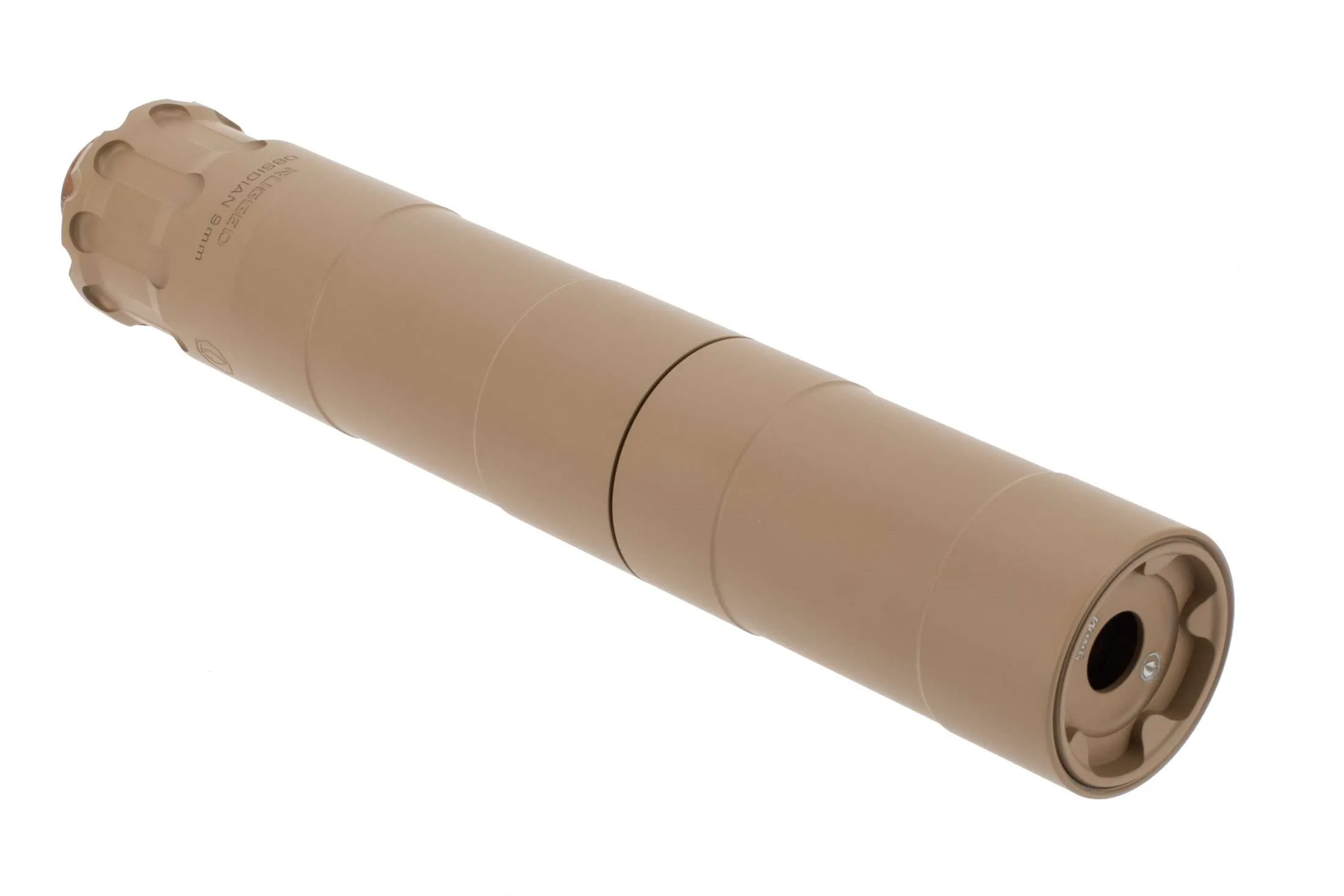 Rugged Obsidian 9™ Adaptable 9mm Suppressor - FDE