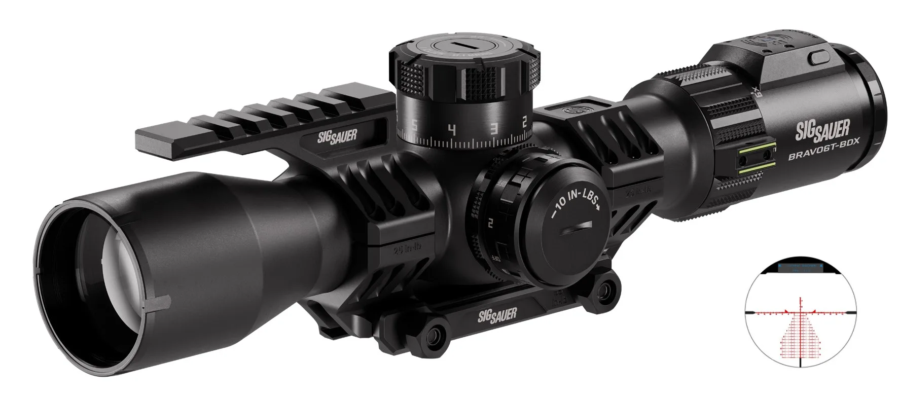 SIG Sauer Bravo6T-BDX 3-18x44