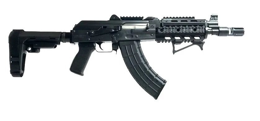 Zastava Arms USA ZPAP M92 — ZPAP92 Pistol 7.62X39 BLK SB3 SB3 Pistol Brace