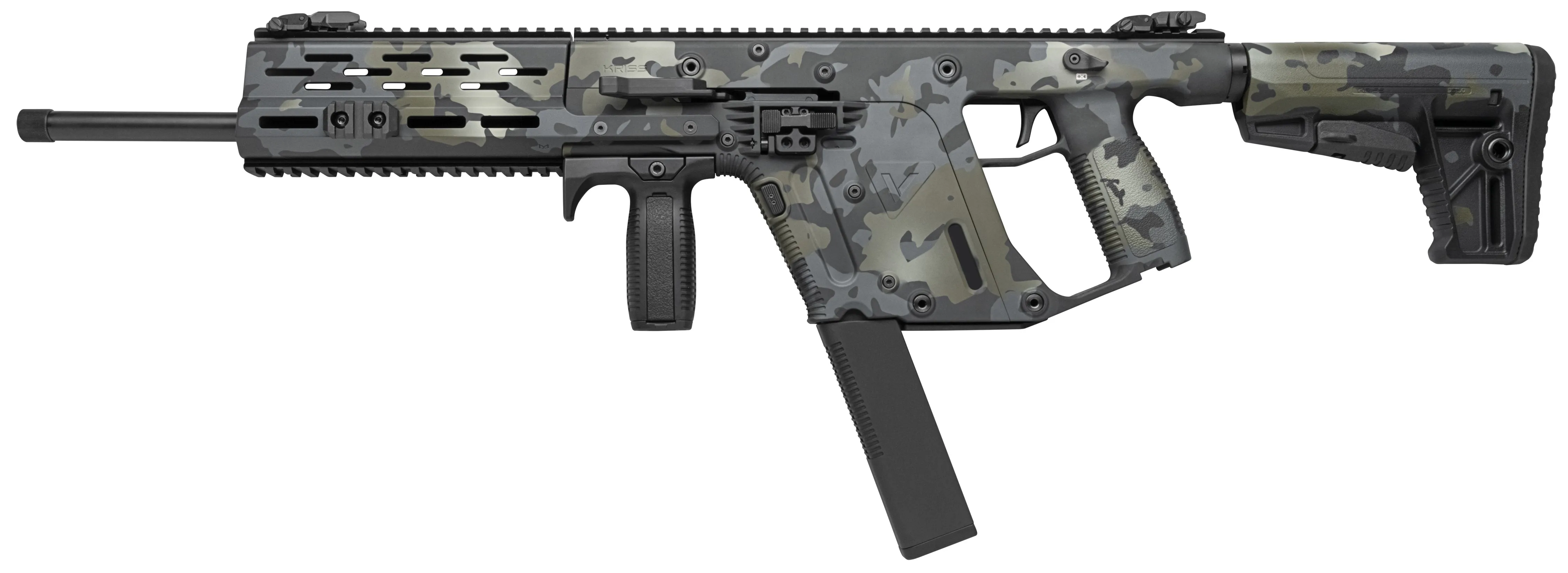Kriss USA Vector CRB Enhanced — VECTOR CRB-E 22LR 16" MC BLK BLACK MULTICAM
