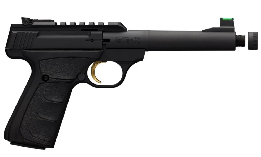 Browning Buck Mark Camper URX SR — Buckmark CAMP URX SR 22LR 5.5 Threaded Barrel w/ Cap