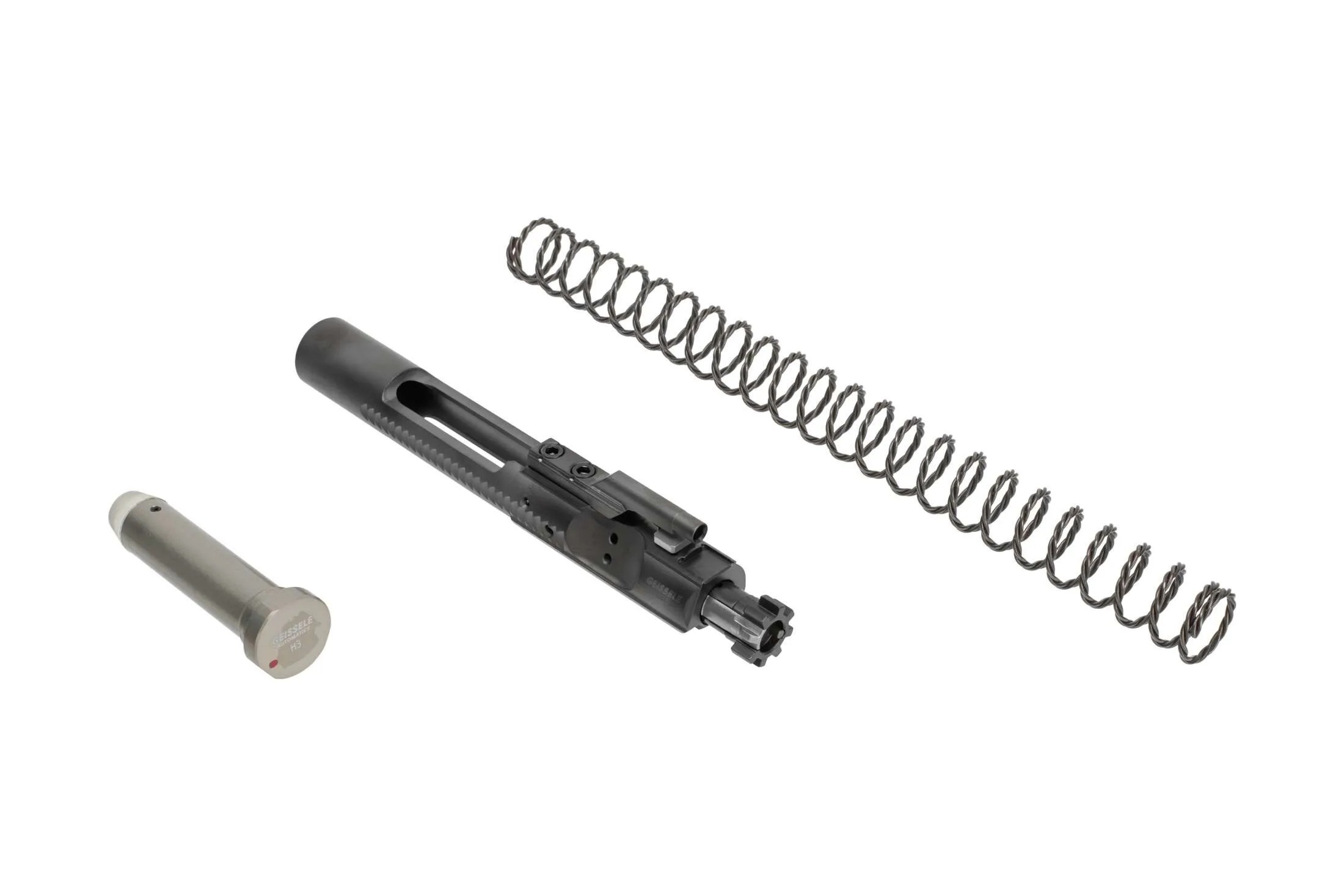 Reliability Enhancement Kit (REK), H3 (Includes Geissele Reliability Enhanced Bolt Carrier Group and the Geissele Super 42 Braided Wire Buffer Spring & Buffer in H3 configuration for 5.56 AR-15 pattern firearms)