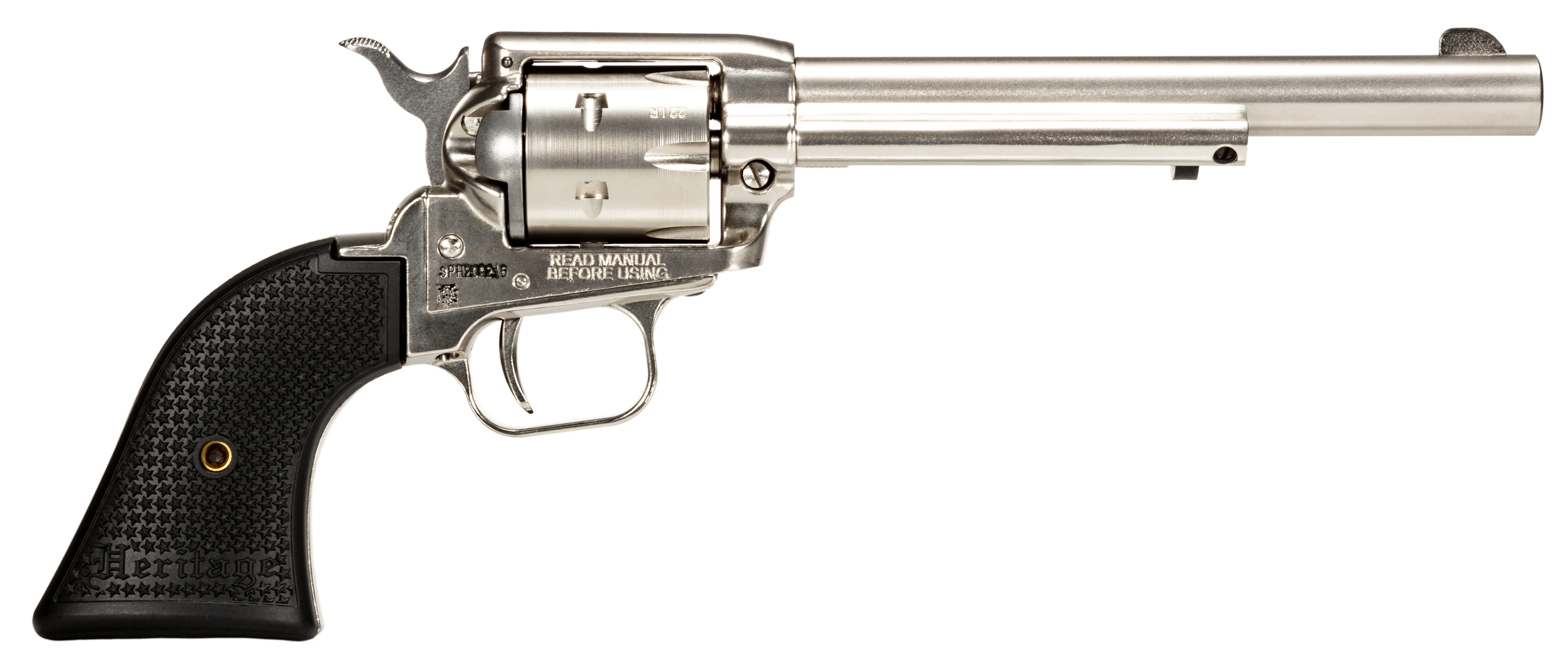 Heritage Manufacturing Rough Rider Small Bore — 22LR Nickel 6.5" FS Star